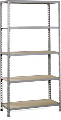 Obrázek produktu pro Simonrack regály pro vysoké zatížení MADERCLICK PLUS 5/400 778100025201045 stříbrná 100,0 x 40,0 x 200,0 cm