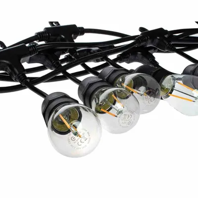Obrázok produktu pre Eko-light LED záhradné svetlo girlanda 10m EKO6925 čierna