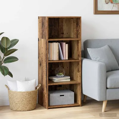 Image de vidaXL Meuble haut Altholz, 50 x 41 x 124 cm, fabriqué en panneaux de particules