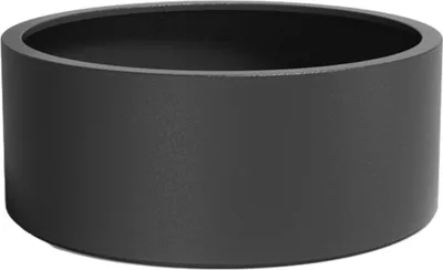 Produktbild von Adezz CIRCUM Standard Pflanzgefäß Fiberglas Pflanzkübel Blumenkübel schwarz