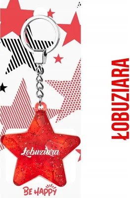 Zdjęcie produktu dla Brelok gwiazdka Łobuziara - Be-Happy Gifts