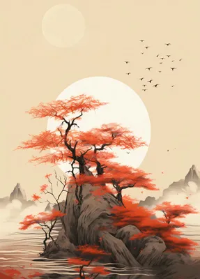 Produktbild von Plakat 39,5x55cm Windgeflüster