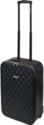 Produktbild von ProWorld Koffer Steppmuster 28 L Schwarz