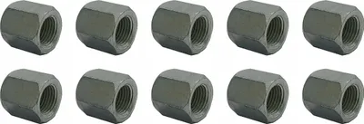 Productafbeelding van 10x Eindstuk - Moer voor starre remleiding M10x1 (KPS-6)