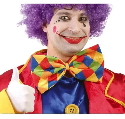 Obrázek produktu pro Vtipný karnevalový motýlek Klaun