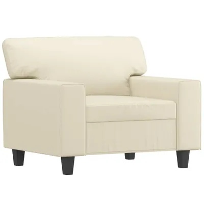 Produktbild von Sessel dkd-home-decor Creme Kunstleder 94 x 77 x 80 cm
