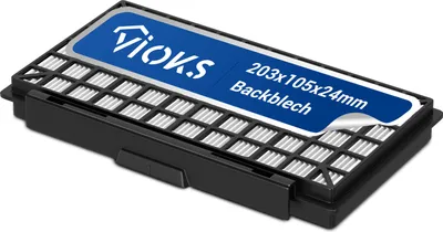 Produktbild von Lamellenfilter passend wie Bosch 00579496 Hepa Abluftfilterkassette für Staubsauger