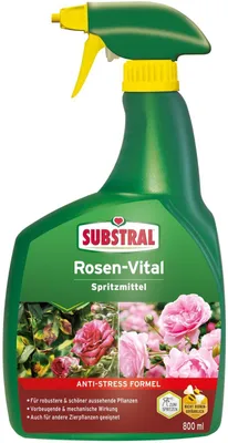 Produktbild von SUBSTRAL ROSEN-VITAL, 800ml, Spray zur Sofort-Hilfe bei bereits gestressten Pflanzen zur Stabilisierung