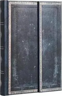 Produktbild von Inkblot (Old Leather Collection) Midi Unlined Journal (Wrap Closure)