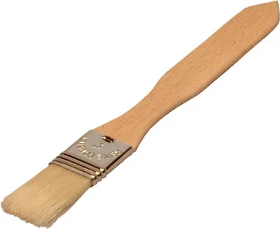 Produktbild von Hofmeister Holzwaren, Backen, Kuchenpinsel, Haushaltspinsel, aus Buchenholz flach, 1 Zoll L200xB25xH5 mm, 11042