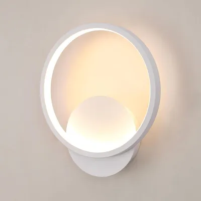 Imagen del producto de Lámpara de pared LED para interior, 12 W, 1350 lúmenes, 3000 K, diseño moderno, 20 cm