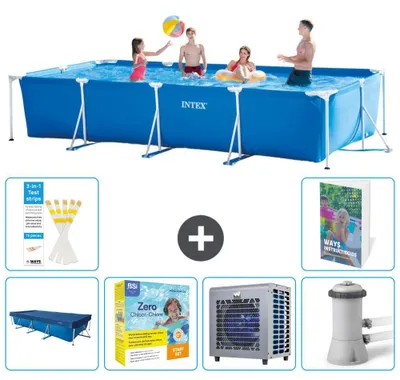 Obrázok produktu pre Obdĺžnikový bazén s rámom – 450 x 220 x 84 cm – 5-dielny model S84