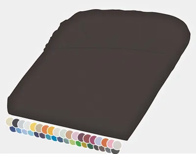 Produktbild von liebling Elasthan Spannbetttuch 90x200 bis 100-220 cm, mit Rundumgummizug, faltenfrei & atmungsaktiv, Matratzen bis 26 cm Höhe, dunkelbraun