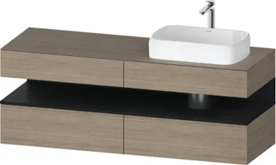 Produktbild von Duravit QA4778016350010 QAT KWTU WH Eck 1600x550x600 Ei Tra