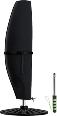 Produktbild von Wasserdichter Sonnenschirmbezug mit Reißverschluss und Stab