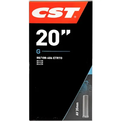 Produktbild von CST 20 Zoll Fatbike Schlauch 3.50 - 4.50 Autoventil 88/108-406 AV