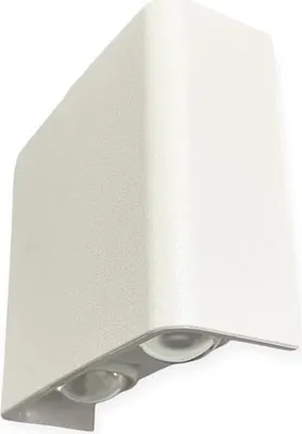 Produktbild von LED Wandleuchte 4W | IP65 Schutzart | CCT Wandleuchte einstellbare Farben 3000-6400 K | 360lm, Weiß
