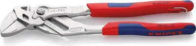Produktbild von Zangenschlüssel L.250mm Spann-W.52mm verchr.Mehrkomp.-Hülle m.Öse KNIPEX
