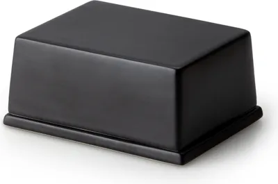 Produktbild von Continenta - Butterdose für 250 g Butter - Keramik, schwarz