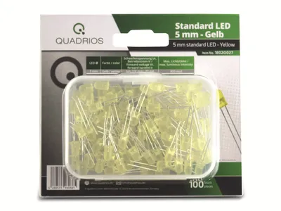 Image de Quadrios LED-Sortiment Gelb 30 mA 2.0 V (1802O027)