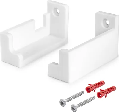 Produktbild von Wand Halterung Dock Station Konsolen Halter Design 2 Weiß passend für Nintendo Switch