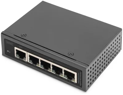 Image de DIGITUS Extender PoE - 5-Port Gigabit Industrial