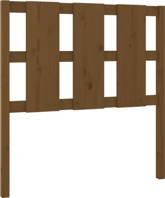 Produktbild von vidaXL Kopfteil Honigbraun 95,5x4x100 cm Massivholz Kiefer