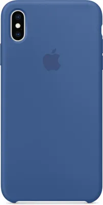Zdjęcie produktu dla Etui Apple iPhone Xs Max - silikonowe - miękkie etui, osłona tylna - niebieskie