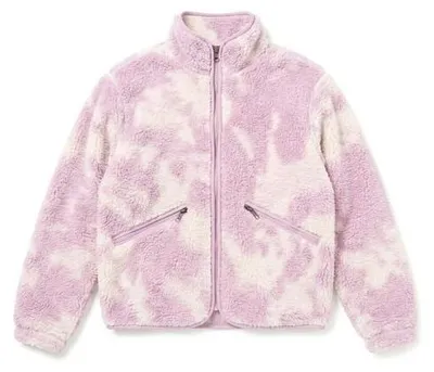 Produktbild von Urban Classics Übergangsjacke Damen Ladies Printed Sherpa Jacket rosa XS
