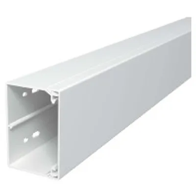 Produktbild von OBO WDK60090LGR Wand-u.Deckenkanal m.Bodenlochung 60x90x2000 PVC 6027113