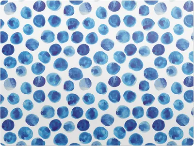 Produktbild von Aquarellpunkte – Bodenschutzmatte – Rutschfest – Schutzmatte für Büro – Vinylmatte – Stuhlunterlage  – 120 x 90 cm