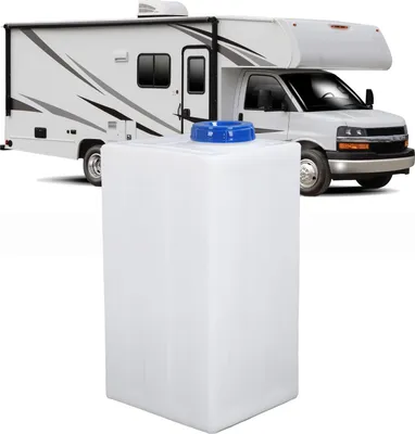 Produktbild von RV-Wasserspeichertank, 26 Gallonen, lebensmittelechter vertikaler Behälter für Anhänger, Wohnmobile, Boote, Yachten