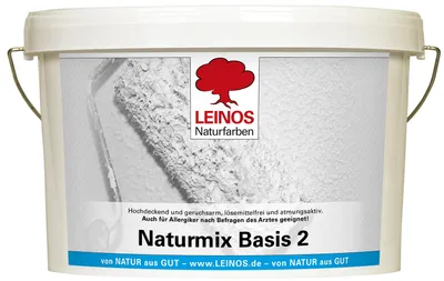 Produktbild von LEINOS Raummix Basis 2 Innenwandfarbe 10 l – hochdeckend, lösemittelfrei
