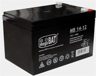 Obrázek produktu pro Baterie olověná 12V / 14Ah VRLA MB 14-12 gelový akumulátor