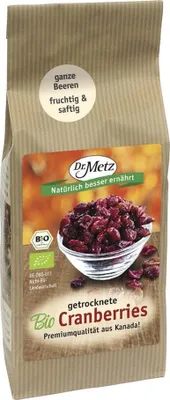 Produktbild von Cranberries - ganze Beere 250g
