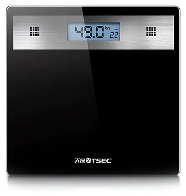Immagine prodotto di Verk 17090 Bilancia pesapersone digitale in vetro LCD 180Kg/100g nero