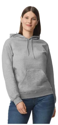 Produktbild von Gildan - "Softstyle" Kapuzenpullover Mittelschwer für Herren/Damen Uni LT621 (M) (Grau)