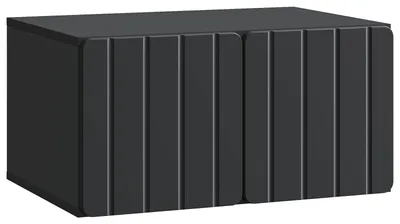 Produktbild von "2026 Moderne"Wandmontierter TV-Schrank( 1PC) - moderne Fernsehschrank - Medienmöbel - Schwarz 59,5x41x30cm - TV-Schränke DEMöbel859945