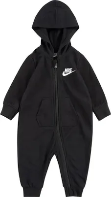 Image de Nike Kids Baby French Terry Overall Noir 24 mois Garçons, Filles Noir 24 mois