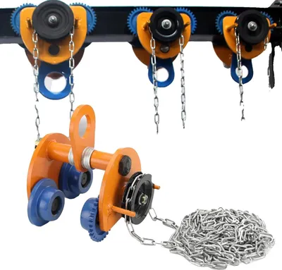 Immagine prodotto di Carrello a spinta, portata 2,5 tonnellate, peso 12,7 kg, acciaio ad alta resistenza, capacità di sollevamento sicura: meno di 1/2 tonnellata, adatto per applicazioni pesanti