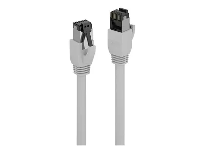 Produktbild von Lindy 47432, 1 m, Cat8.1, S/FTP (S-STP), RJ-45, RJ-45, Grau