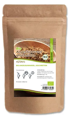 Produktbild von Mynatura  Angelikawurzel geschnitten (ab 100g) - 100g