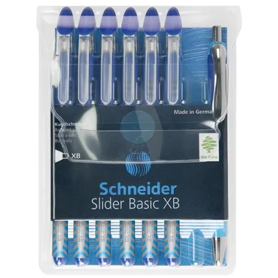 Produktbild von Schneider Kugelschreiber Slider XB 50-151277 blau 6 St./Pack.