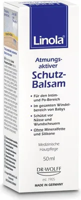Produktbild von Linola Schutz-Balsam, 1 x 50 ml - Effektiver Schutz vor Scheuern und Wundwerden