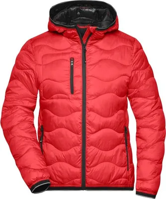 Produktbild von Ladies' Padded Jacket red/black, Gr. L