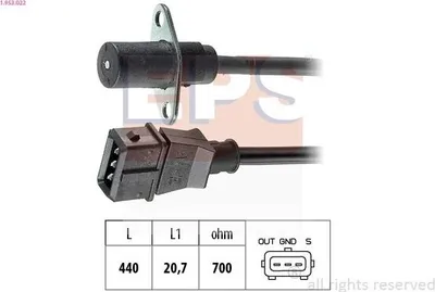 Produktbild von EPS 1.953.022 Kurbelwellensensor Impulsgeber für FIAT Seicento / 600 Schrägheck (187)