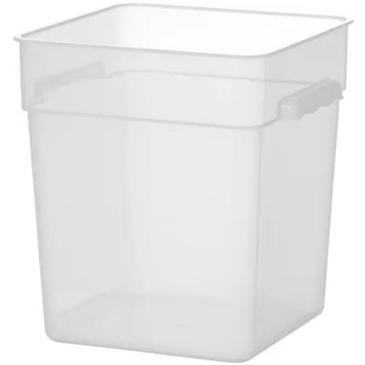 Zdjęcie produktu dla Pojemnik Spożywczy Do Przechowywania Żywności Z Podziałką 17.2 L 290 X 290 X 320 Mm - Hendi 870952