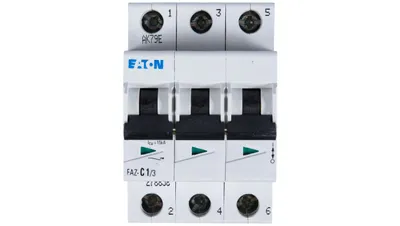 Immagine prodotto di Interruttore 3P C 1A 15kA AC FAZ C1/3 278858