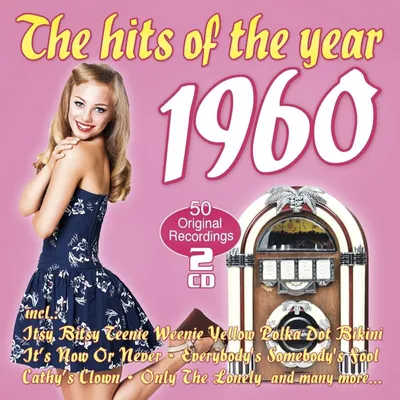 Produktbild von CD 1960 Musik Hits in Holzkiste mit Wunsch-Gravur