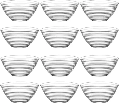 Produktbild von 12x LAV Derin Glasschalen Set Dessertschale Knabberschale Müslischalen 300 ml